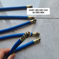 Dây bơm xe đầu kẹp ( XANH )