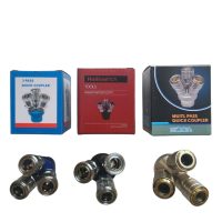 KHỚP NỐI DÀNH CHO MÁY NÉN KHÍ- BỘ ĐẦU NỐI NHANH 3 CHIA TRÒN COUPLE- HOLITOOL- LIONKING