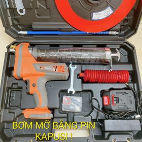 Bơm mỡ bằng PIN, KHÔNG CÓ PIN  KAPUSI_K6666