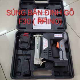 Súng bắn đinh gỗ F30 ( RHINO) dùng PIN