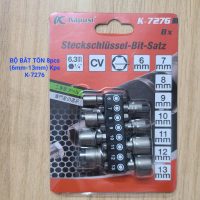 Đầu bắt tôn KAPUSI 8PC (6---13mm) Vỉ_K7276