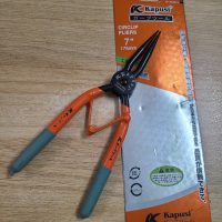Kìm phe THẲNG RA KAPUSI 7'_CAM XÁM_K8360