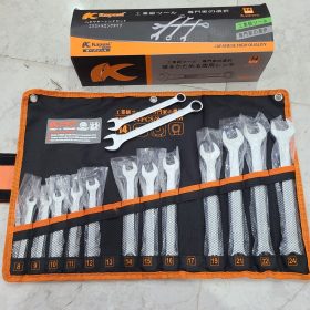 Bộ _1 đầu Vòng _ 1 đầu Cờ lê 14PC ( 8-24mm) KAPUSI _K6140