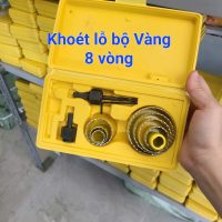 Khoét lỗ bộ Jumlee 8 VÒNG (11PC)_HỘP VÀNG