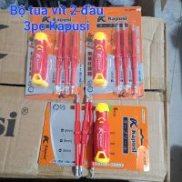 Bộ tua vít 2 đầu 3PC đỏ KAPUSI _K7144