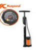 Bơm xe đứng dùng tay dây ĐEN_Có đồng hồ CAM_K3041_20C/T_(V8)